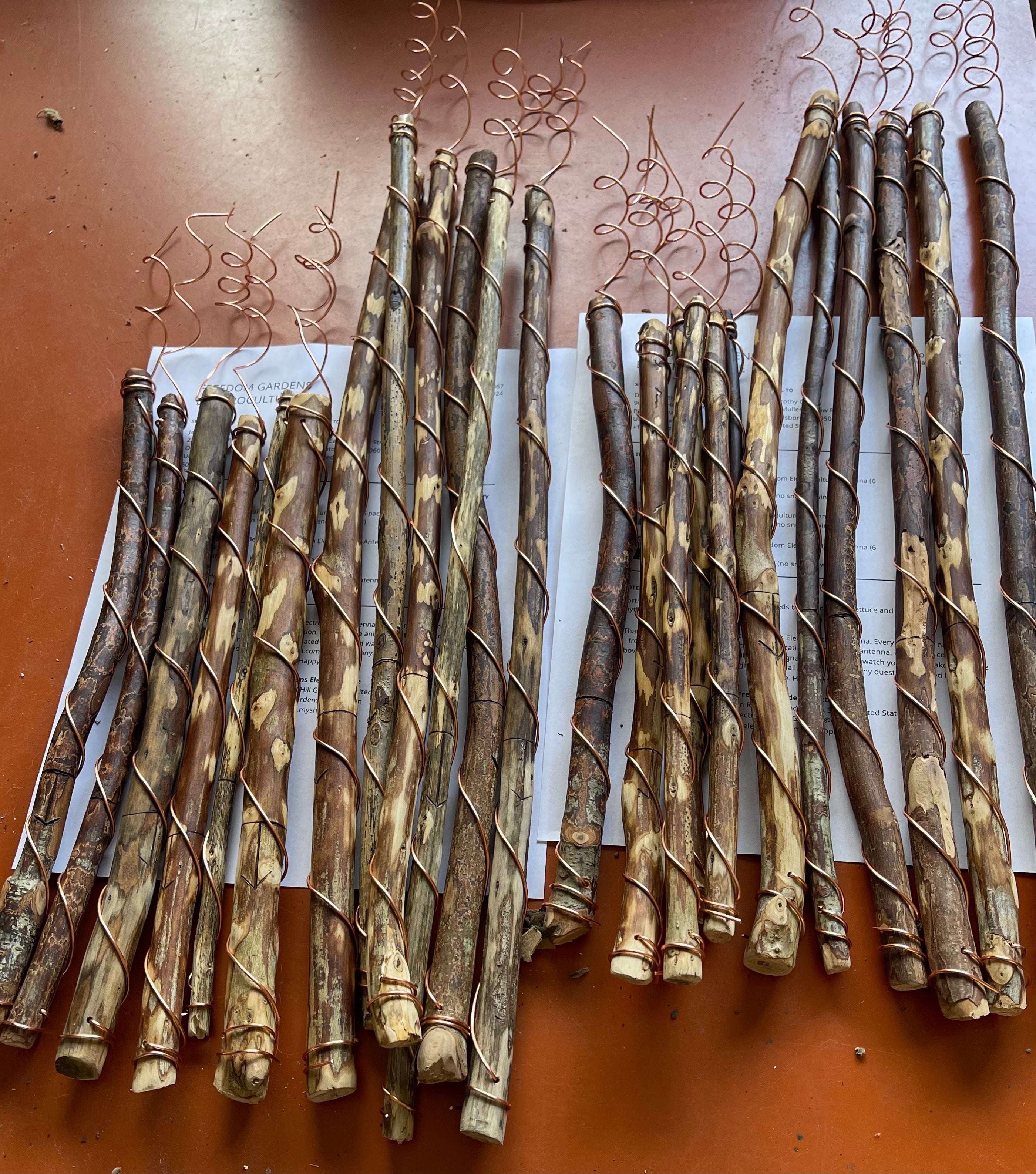 18” Mic ElectroFreedom Electroculture Antenna (6 pack)